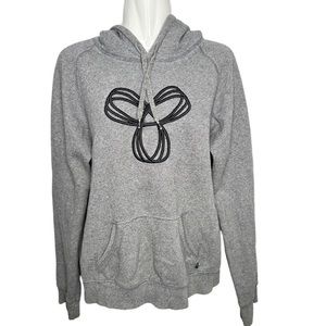 TNA | Dark Grey Logo Hoodie Medium